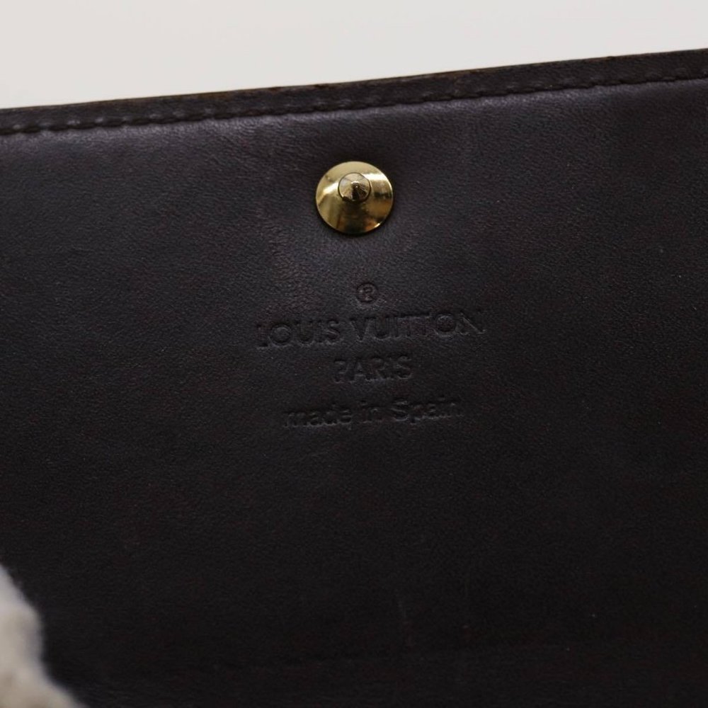 LOUIS VUITTON Vernis Anvelop Cult De Vuitto Card Case Amarante - Picture 3 of 15